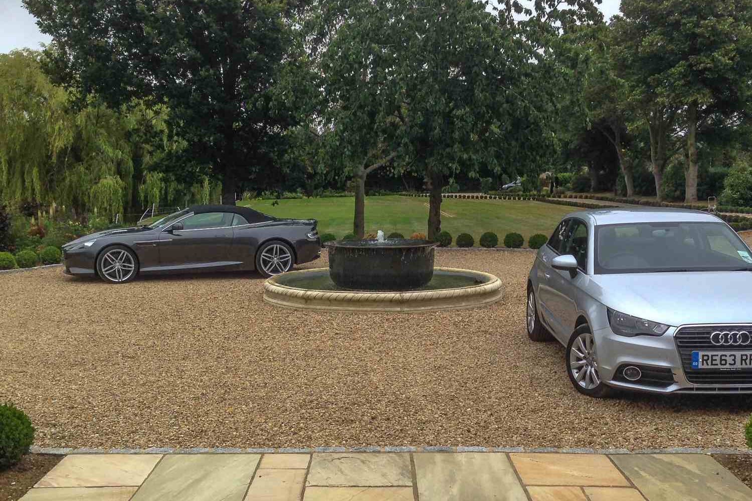 New driveway